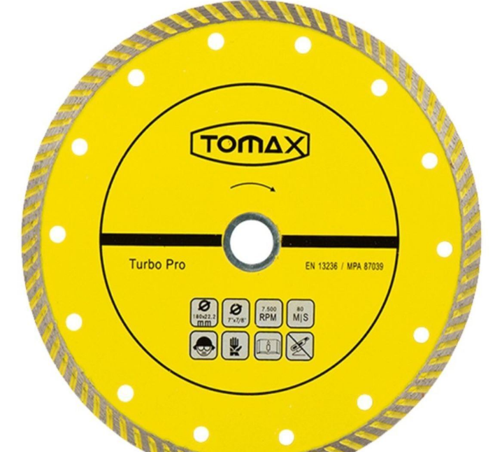 TOMAX TURBO MERMER-GRANİT KESİCİ 180 MM