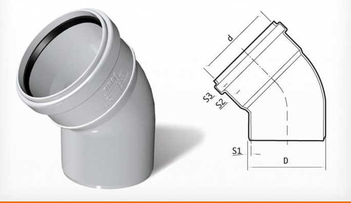 PVC AÇIK DİRSEK