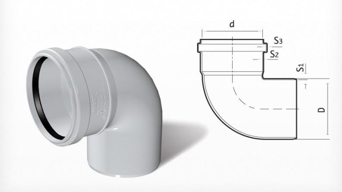 PVC KAPALI DİRSEK